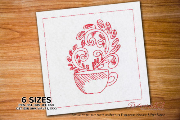 Coffee Bean Cup Pattern Review