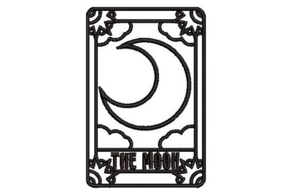 Tattoo Style the Moon Tarot