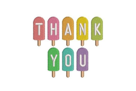 Thank You Ice Lollies